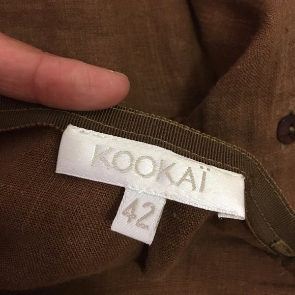 KOOKAÏ French Linen Summer Skirt - Picture 3 of 7